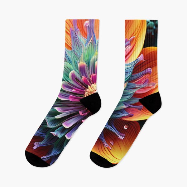 Item preview, Abstract, colorful floral illustration with many details designed and sold by Mianku | Für das Leben.
