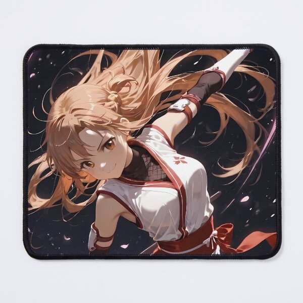 Item preview, Asuna Sword Art Online Anime Girl Waifu Night Sakura Battle Motion Sword Energy designed and sold by TorbenKuhano.