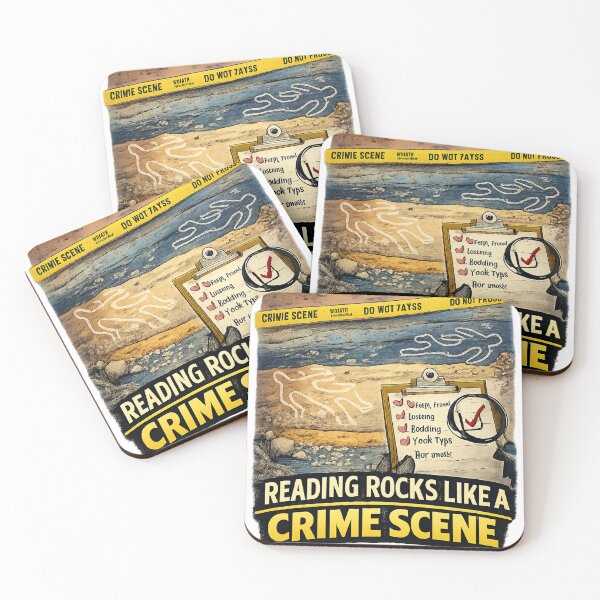 Item preview, Reading Rocks Like a Crime Scene designed and sold by Yournique.