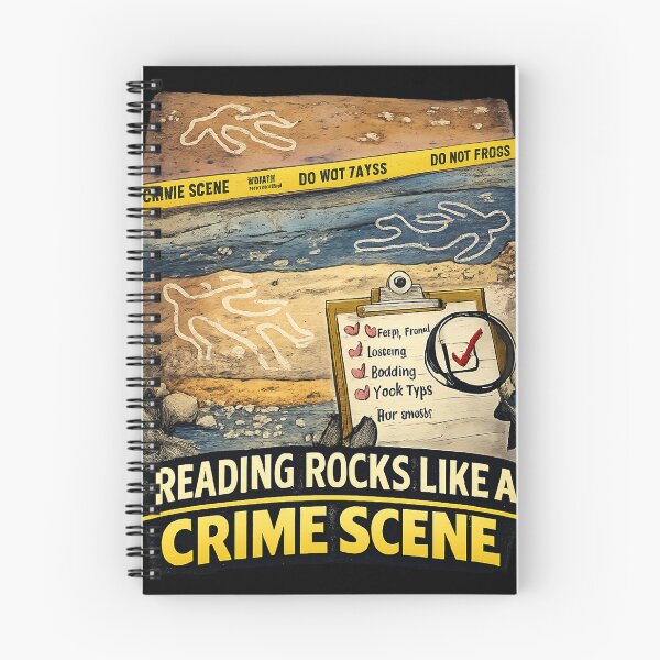 Item preview, Reading Rocks Like a Crime Scene designed and sold by Yournique.