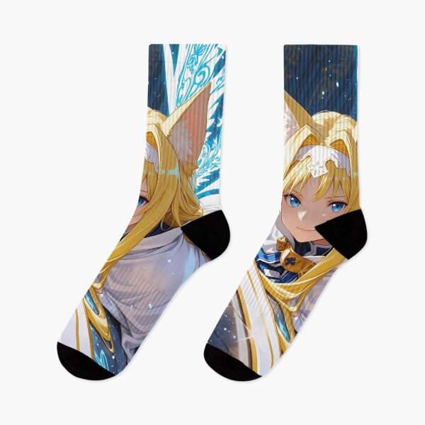 Item preview, Alice Zuberg Sword Art Online anime fantasy knight sacred magic blue anime girl designed and sold by TorbenKuhano.