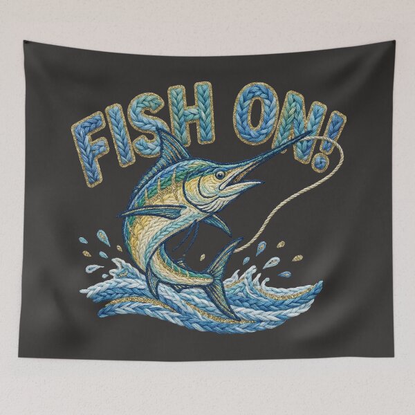 Item preview, Thread of the Deep: The Radiant Braided Billfish designed and sold by AwesomeBeyondLimits.