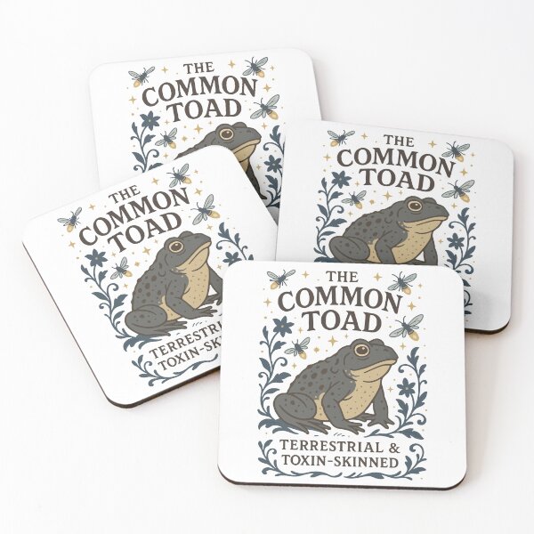 Item preview, The Common Toad Illustration designed and sold by WildlifeInc.