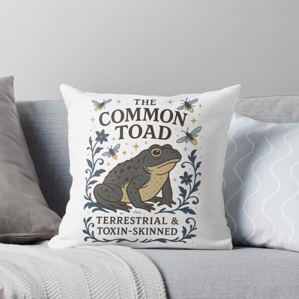 Item preview, The Common Toad Illustration designed and sold by WildlifeInc.