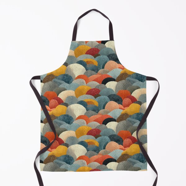Item preview, Textured Abstract Hills in Earthy Tones designed and sold by Art of Ngu.