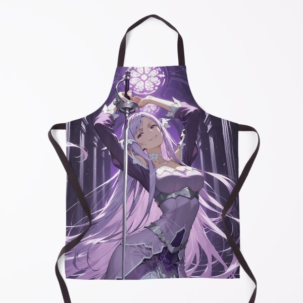 Item preview, Quinella Sword Art Online Anime Fantasy Magic Cathedral Night Purple Anime Girl designed and sold by TorbenKuhano.