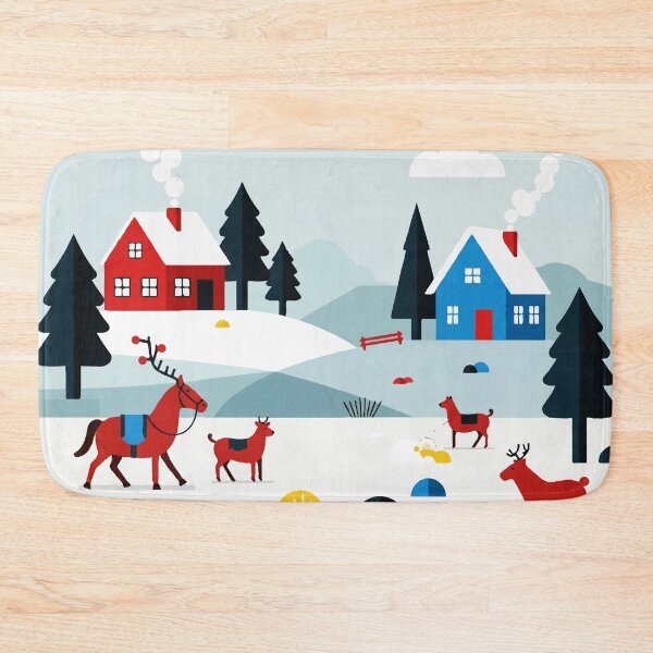 Artikelvorschau, Winterlandschaft entworfen und verkauft von Design4uStudio.