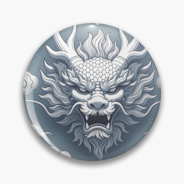 Item preview, Majestic Mongolian Dragon Seamless Pattern designed and sold by ChinzorigBAY.