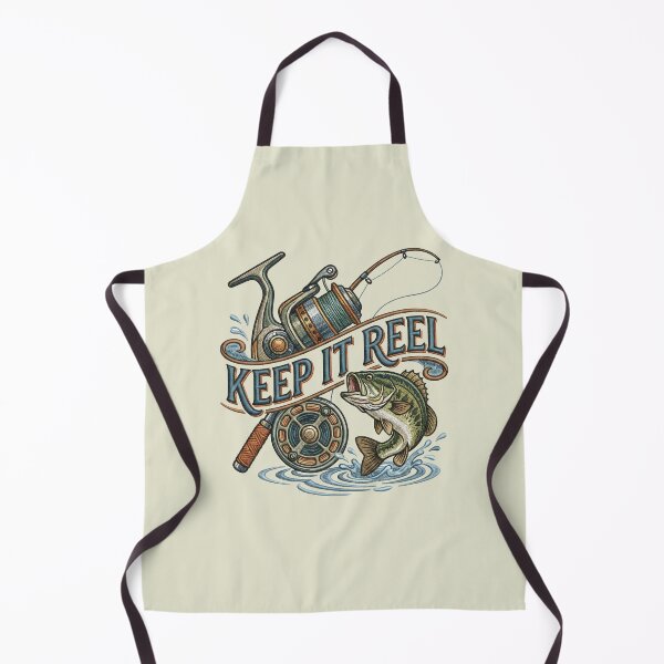 Item preview, Woven Waters: The Embroidered Angler’s Anthem designed and sold by AwesomeBeyondLimits.