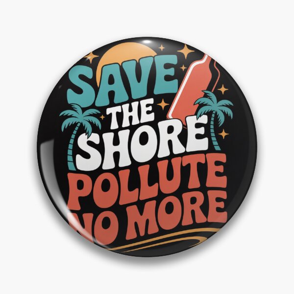 Item preview, Happy Earth Day Save The Shore Pollute No More Nature Lovers designed and sold by berniceschm.