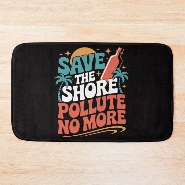 Item preview, Happy Earth Day Save The Shore Pollute No More Nature Lovers designed and sold by berniceschm.