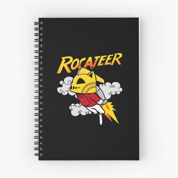 Item preview, Cute Retro Flying Rocketeer Cat Gift For Cat Lovers  designed and sold by kylinecatrionae.
