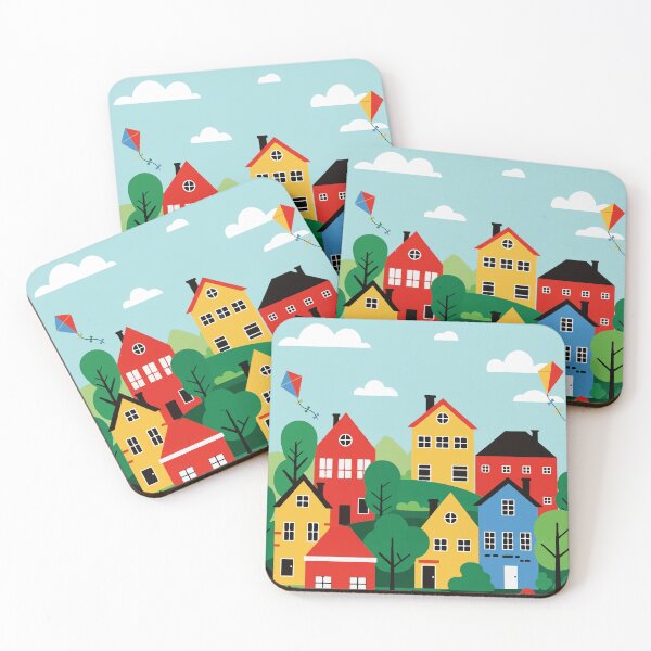 Item preview, Kites over the city designed and sold by Design4uStudio.