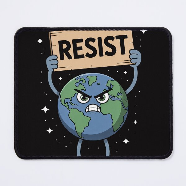 Item preview, Environmental Science Earth Day Resist Climate Change designed and sold by berniceschm.