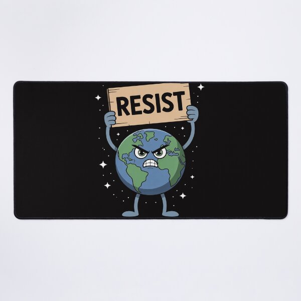Item preview, Environmental Science Earth Day Resist Climate Change designed and sold by berniceschm.