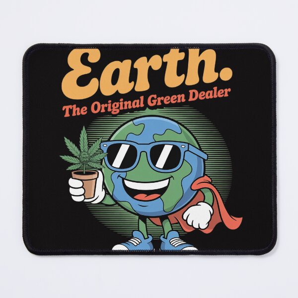 Item preview, Earth The Original Green Dealer Earth Day 420 Pot Cannabis designed and sold by berniceschm.