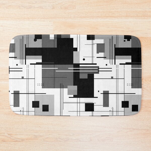 Item preview, Abstract Bauhaus Geometric Pattern designed and sold by Equinox-Ds.