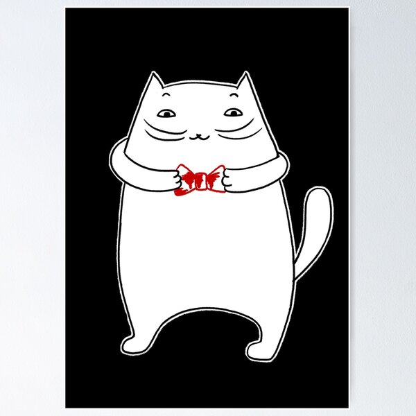 Item preview, Sharp dressed cat designed and sold by eri-morie.