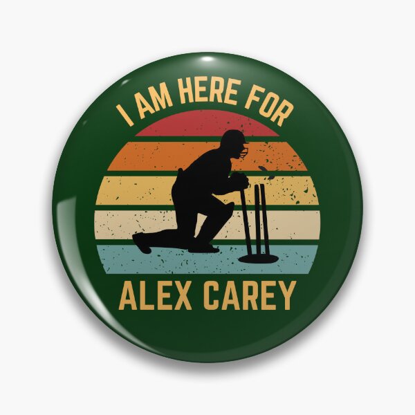 Item preview, i am here for Alex Carey designed and sold by sydney-syder.