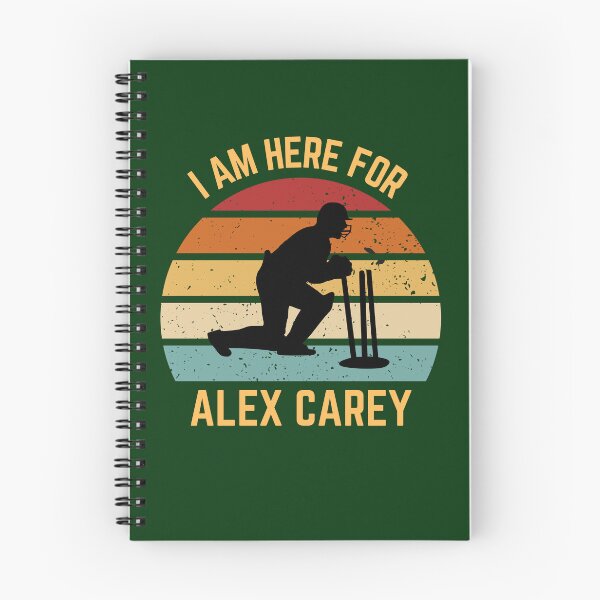 Item preview, i am here for Alex Carey designed and sold by sydney-syder.