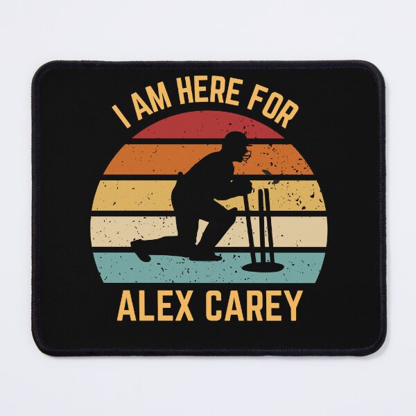 Item preview, i am here for Alex Carey designed and sold by sydney-syder.