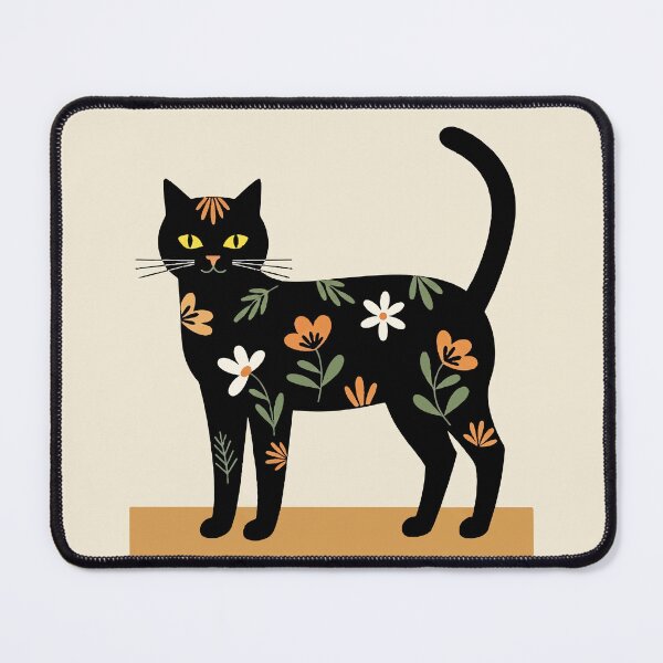 Item preview, Black cat designed and sold by Design4uStudio.