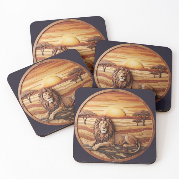 Item preview, African Chimpanzee Inlay Art  Ancestral Wisdom designed and sold by SavannaStrikes.