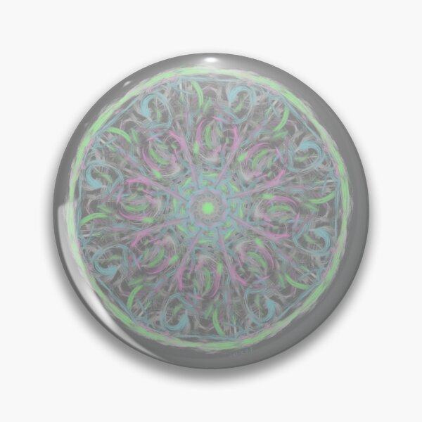 Item preview, Pastel mandala - Grey background  designed and sold by Josephine Ethereal.