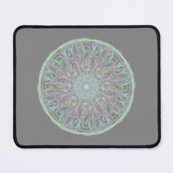 Item preview, Pastel mandala - Grey background designed and sold by Josephine Ethereal.