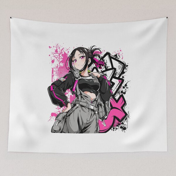 Item preview, Love Is War Street Style Anime Girl Attitude designed and sold by JasonsGeorge.