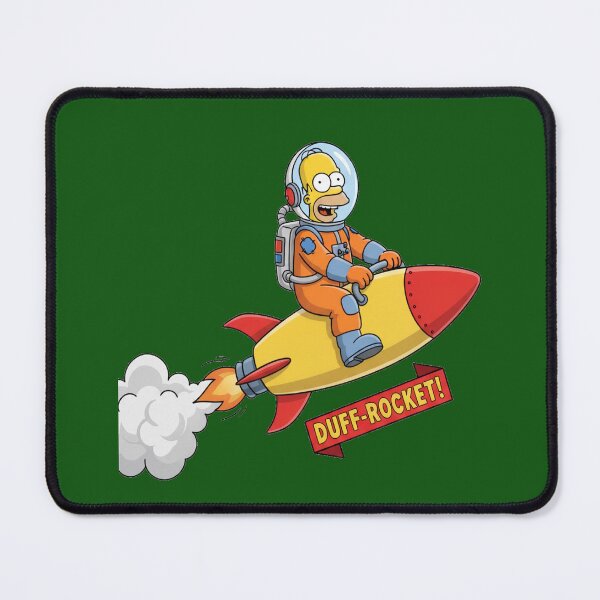 Item preview, Funny Cartoon Astronaut Riding Rocket – Space Comedy Parody Art designed and sold by zohocreations.