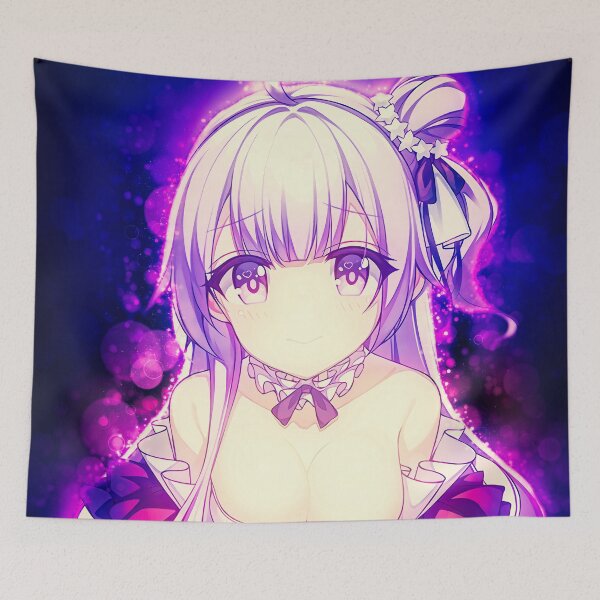 Item preview, Unicorn Gentle Azur Lane Girl Surrounded By Dreamy Purple Light designed and sold by thedarvills.