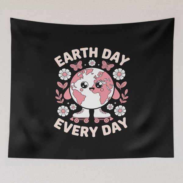 Item preview, Earth Day Every Day Cute EcoFriendly Planet Awareness designed and sold by nicomitchell.