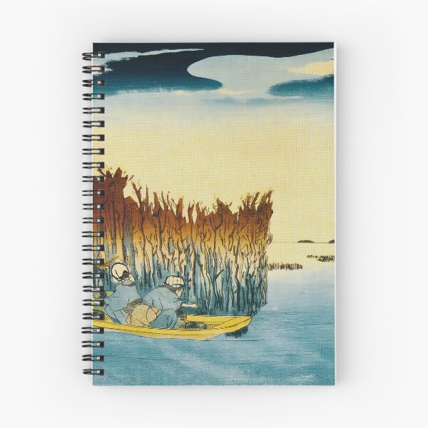 Item preview, Omori Seaweed Gathering - Vintage Japanese Landscape Print designed and sold by Open Canvas.