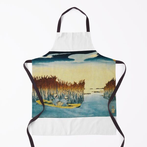 Item preview, Omori Seaweed Gathering - Vintage Japanese Landscape Print designed and sold by Open Canvas.