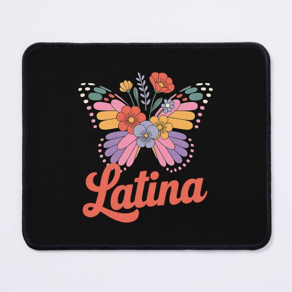 Item preview, Cute Floral Latina Butterfly Sticker designed and sold by Suzy Perez Art.