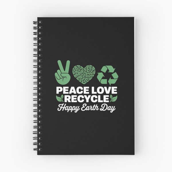 Item preview, Earth Day April 22 Peace Love Recycle Recycling Teacher Kids designed and sold by nicomitchell.