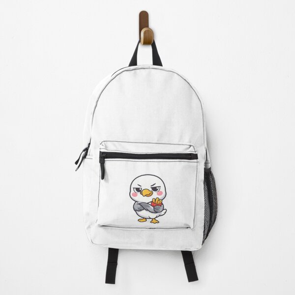 Item preview, Cheeky seagull with fries – Funny coastal meme | North Sea humor design designed and sold by Fies-und-Fein.