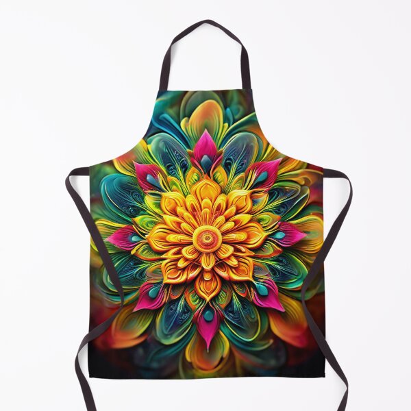 Item preview, Colorful, vibrant, abstract floral illustration designed and sold by Mianku | Für das Leben.