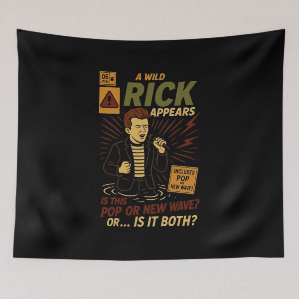 Item preview, A Wild Rick  Astley  designed and sold by dennis3xv1.