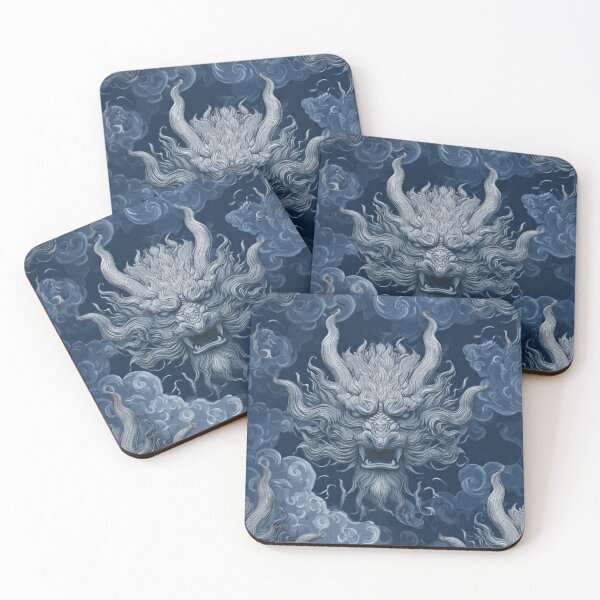 Item preview, Majestic Mongolian Luu Dragon Pattern designed and sold by ChinzorigBAY.