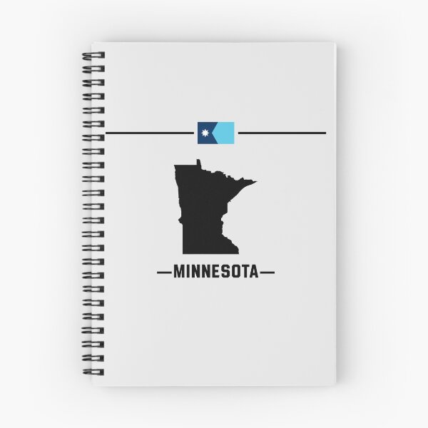 Item preview, Minnesota State Pride - New Official Flag Silhouette designed and sold by mashmosh.