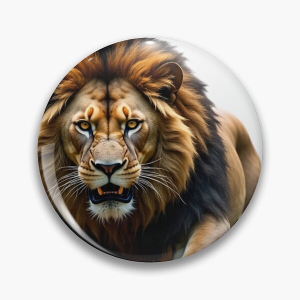 Item preview, King of the Jungle - Graphic Design of a Fierce Lion designed and sold by Pablo059.