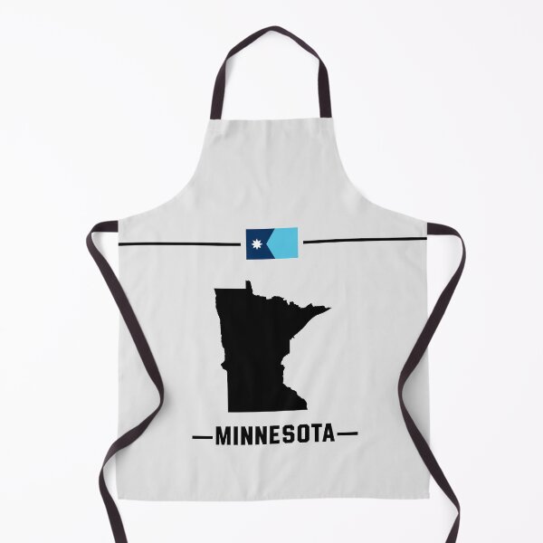 Item preview, Minnesota State Pride - New Official Flag Silhouette designed and sold by mashmosh.