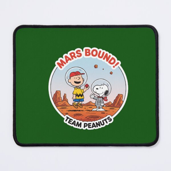 Item preview, Mars Bound Cartoon Kids and Dog Space Mission Parody Art designed and sold by zohocreations.