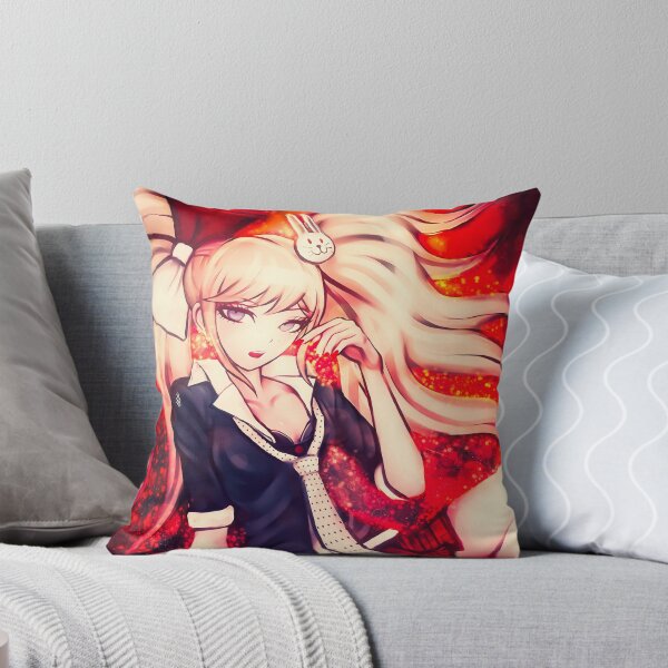 Item preview, Mukuro Ikusaba Fierce Danganronpa Warrior In Fiery Red Shadows designed and sold by thedarvills.