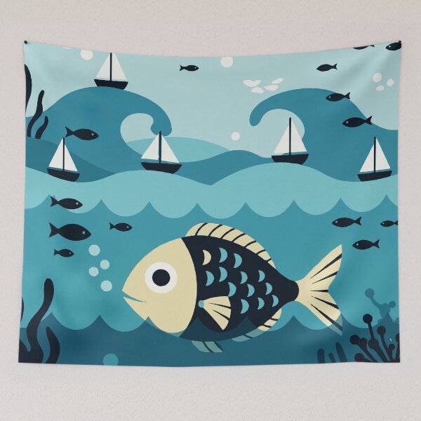 Item preview, Big fish and small fish designed and sold by Design4uStudio.