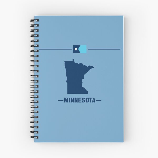 Item preview, Minnesota State Pride - New Official Flag & Map Silhouette designed and sold by mashmosh.