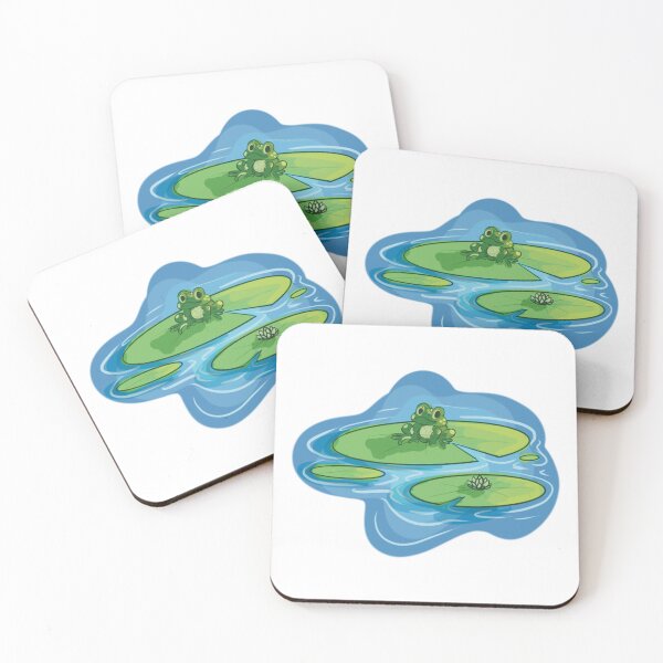 Item preview, Frog on Lilypad designed and sold by the_langtry_art_logs.