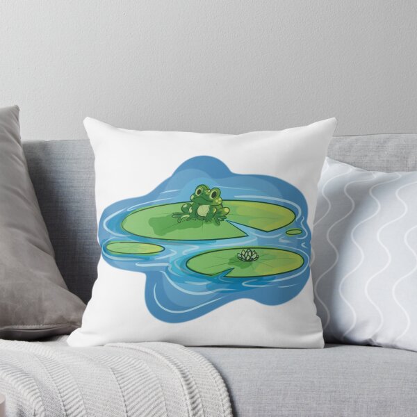 Item preview, Frog on Lilypad designed and sold by the_langtry_art_logs.